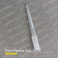 Astuce de filtre en plastique jetable 1000 ul / 200 ul